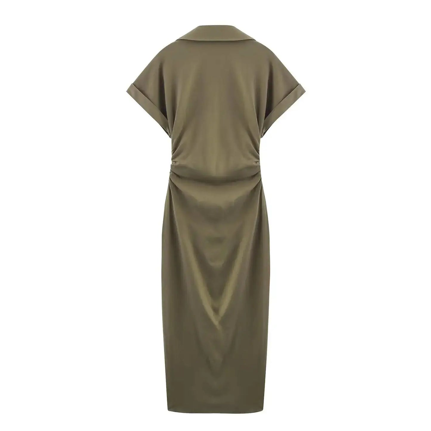 Neues schlichtes Sommermodekleid für Damen