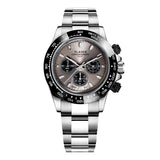 Men's Steel Band Luminous Quartz Watch