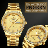 Classic Gold Men Quartz Watch