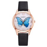 Gaiety Brand Luxury Removable Rhinestone Butterfly Watches