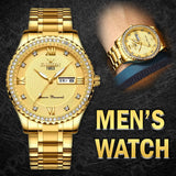 Classic Gold Men Quartz Watch