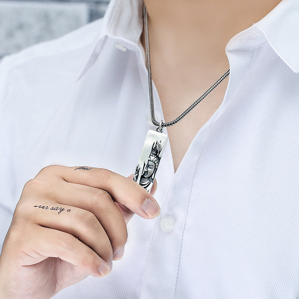 Pendant Trendy Man Vintage Necklace