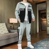 Casual 2 Pcs Set Jackets and Pants Tracksuit