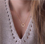 Multi-Layer Chain Head Pendant Necklace