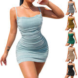 Sleeveless Bodycon Strap Dress