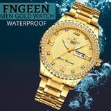 Classic Gold Men Quartz Watch